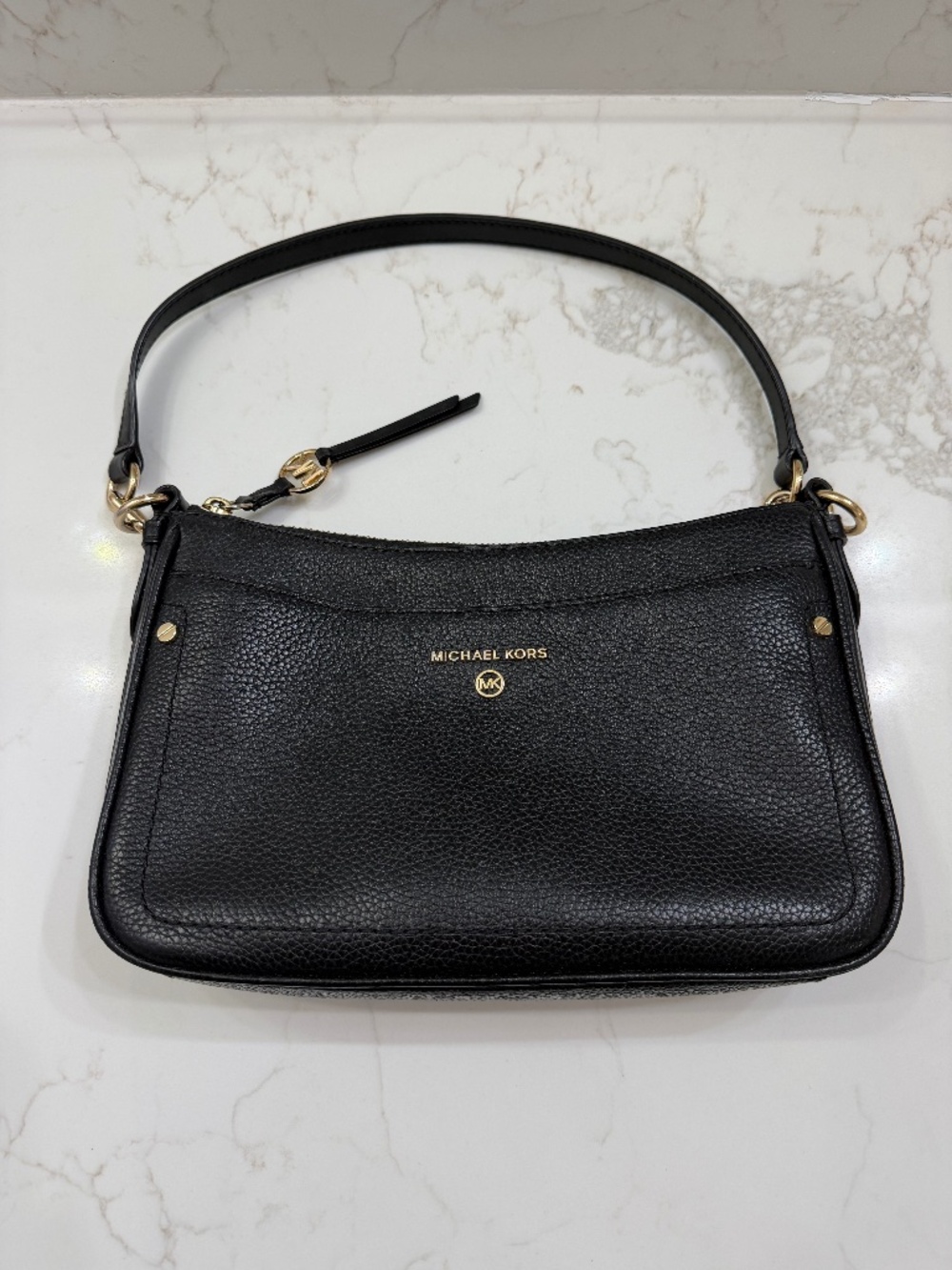 Michael Kors Jet Set Charm Medium Pochette Shoulder Bag